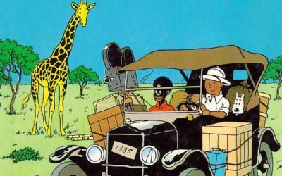 Ce connard de Tintin au Congo